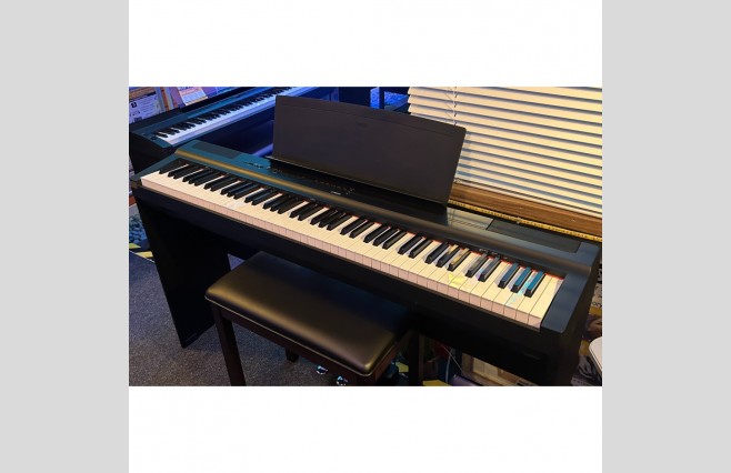 Yamaha P-125 Satin Black Home Stand Digital Piano, Used - Complete Package (SN:YBZJ01042) - Image 4